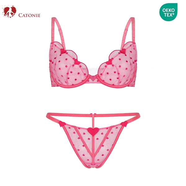 pink red lace underwear best